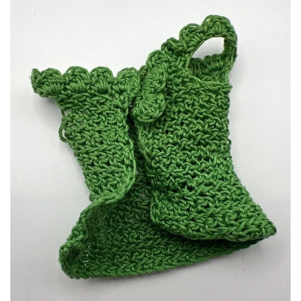 VTG Handmade Crocheted Barbie Dresses & Accessories Estate Sale Mixed Lot